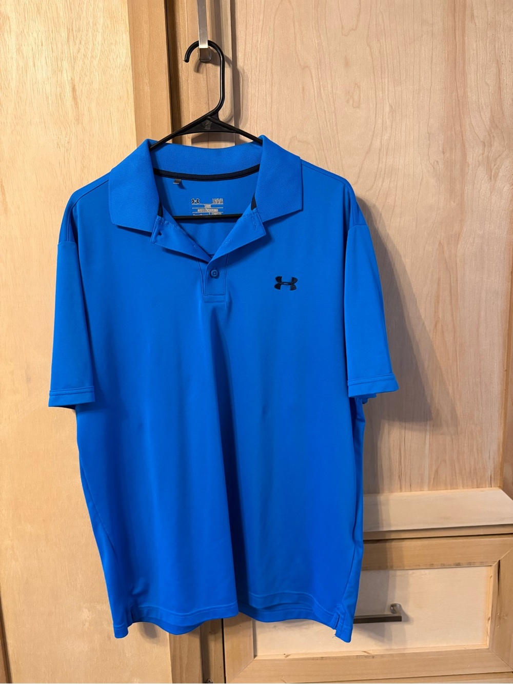 Under Armour Bright Blue Men's Tech Polo
